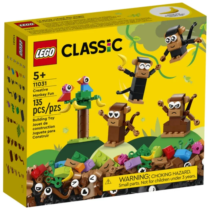 11031 LEGO® Classic Creative Monkey Fun