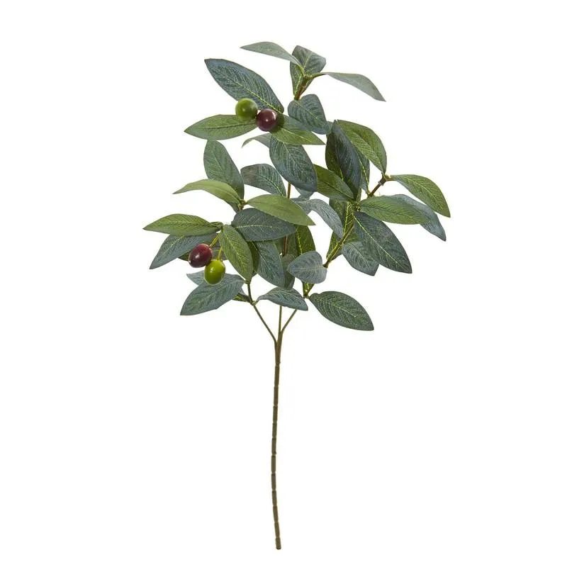 23"  Olive Spray Artificial Plant (Set of 24)