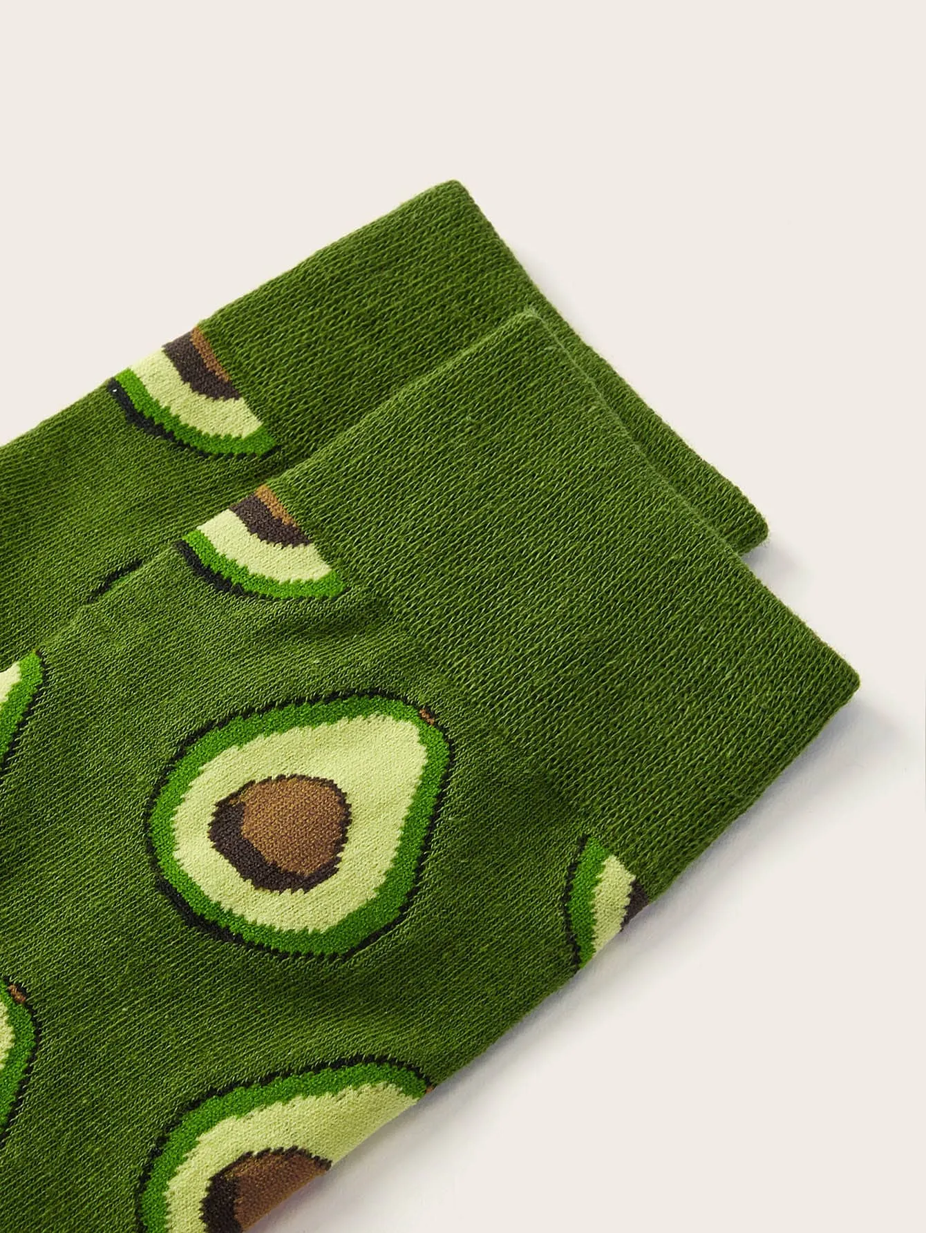 Avocado Pattern Socks Funny Socks for Men Novelty Socks Funky Socks Gift for Him