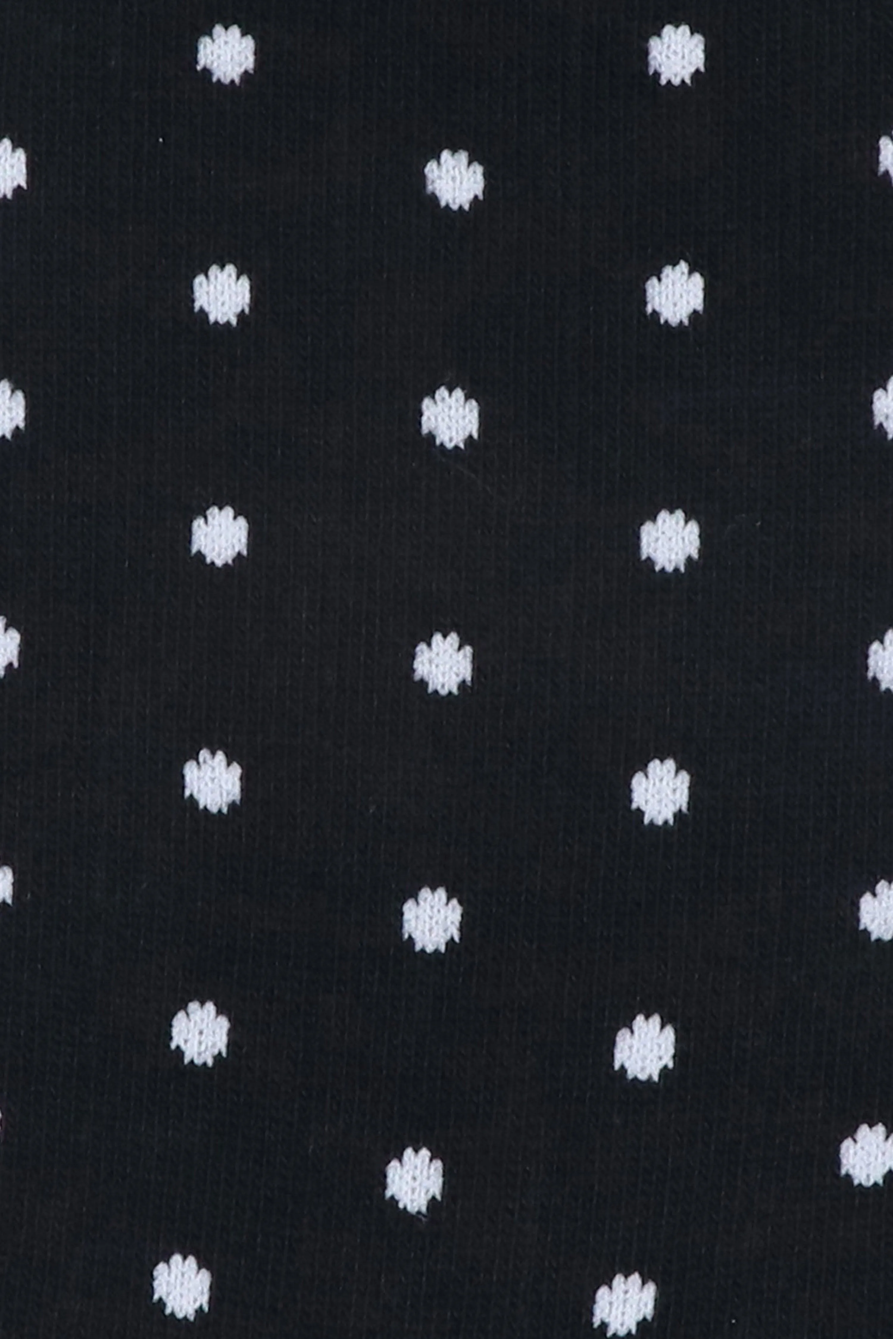 Balenzia Men's Polka Pattern Cotton Calf length socks- (Pack of 3 Pairs/1U)( Black,Beige,Navy)