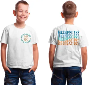 Birthday Dude Cute Graphic Tee - Boys & Girls Toddler to Teen Casual Short Sleeve Top
