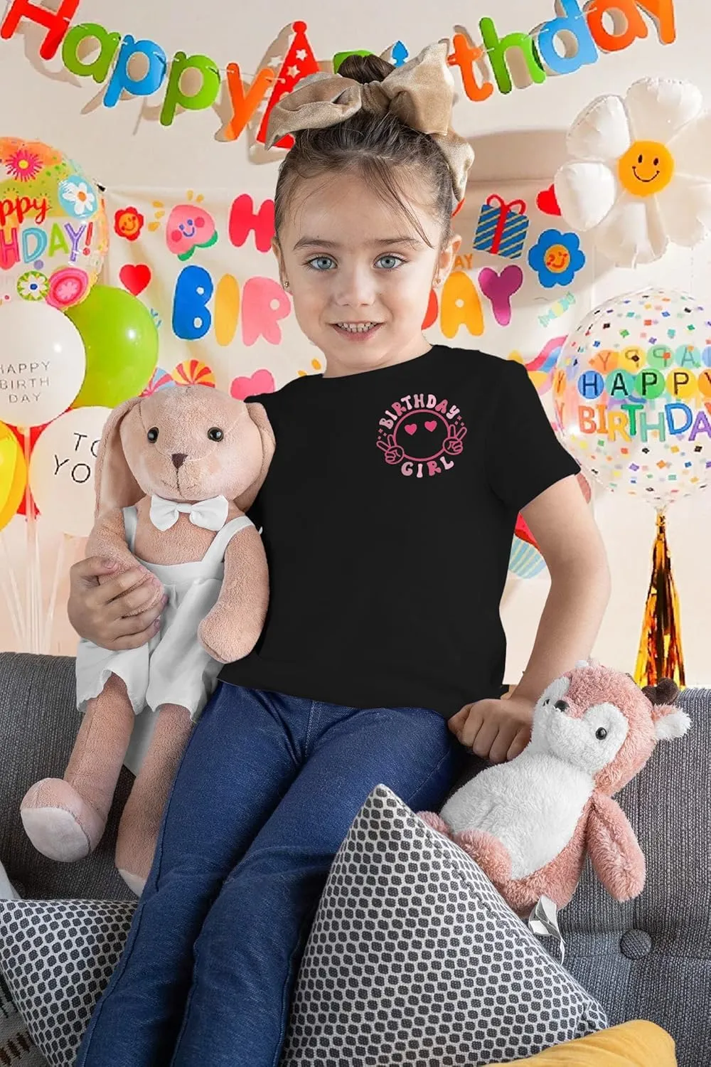 Birthday Dude Cute Graphic Tee - Boys & Girls Toddler to Teen Casual Short Sleeve Top