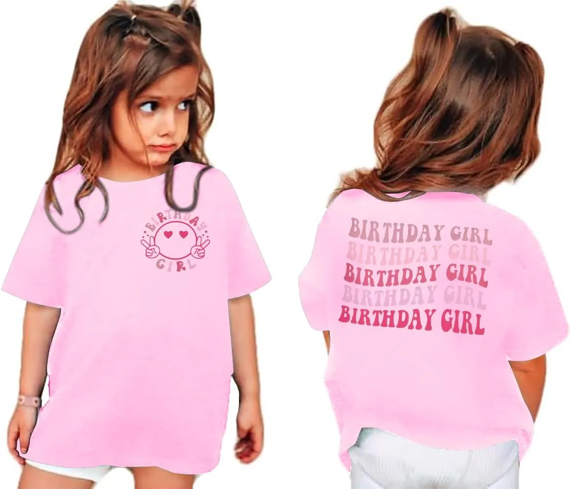 Birthday Dude Cute Graphic Tee - Boys & Girls Toddler to Teen Casual Short Sleeve Top