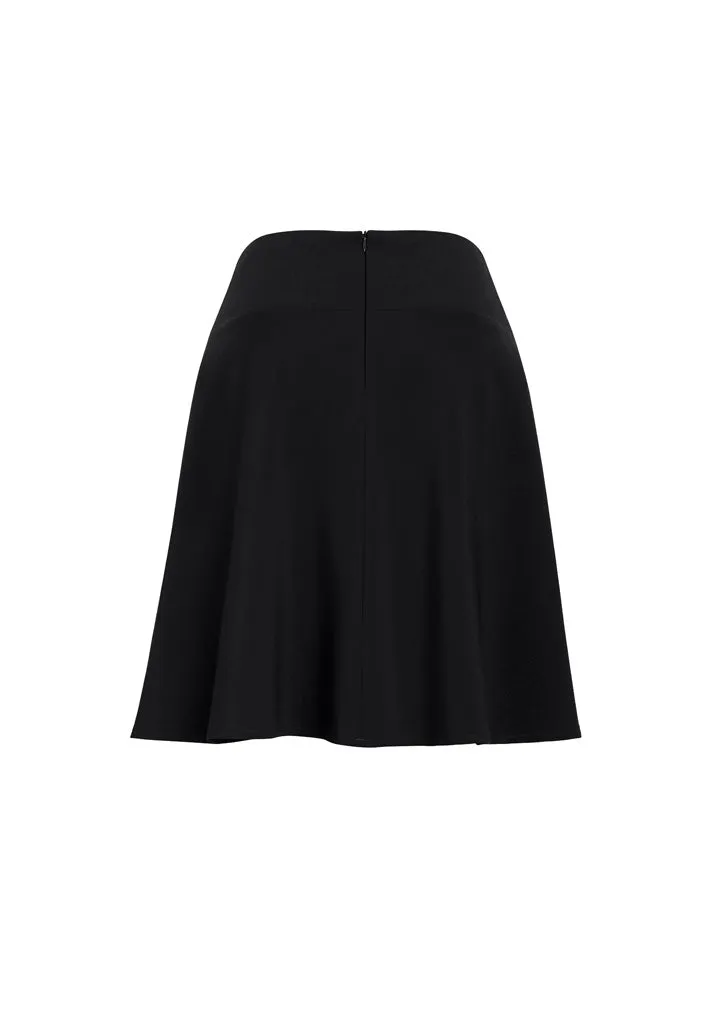 Biz Corporate Womens Siena  Bandless Flared Skirt (20718)