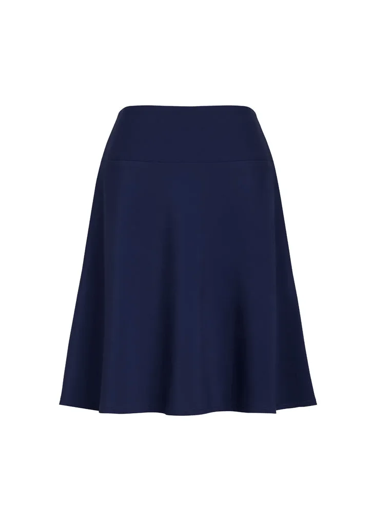 Biz Corporate Womens Siena  Bandless Flared Skirt (20718)