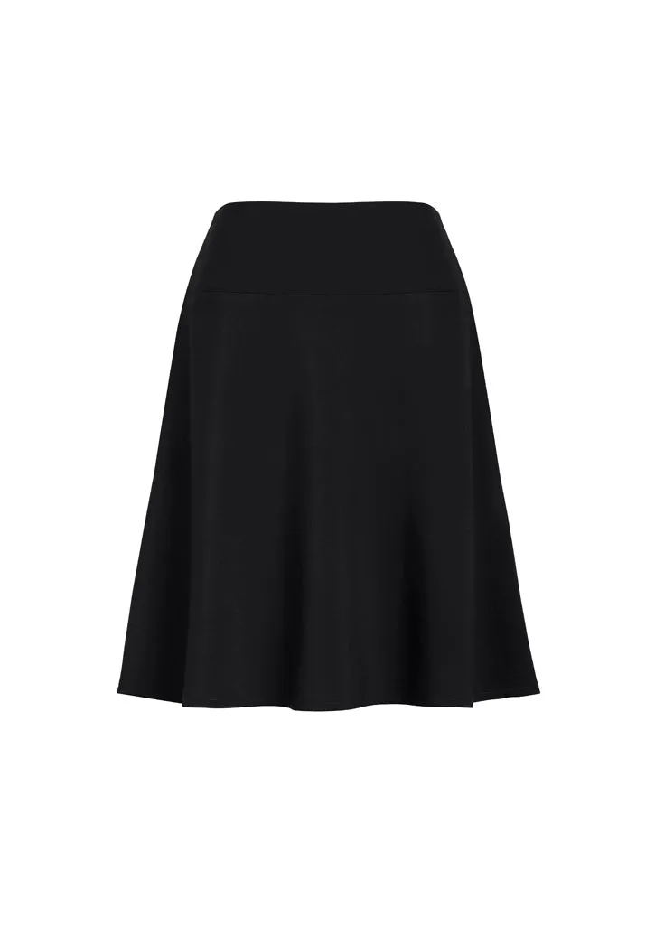 Biz Corporate Womens Siena  Bandless Flared Skirt (20718)