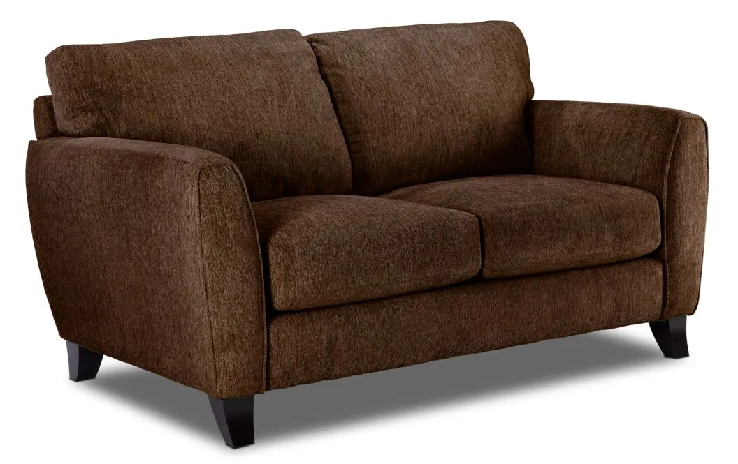 Carlaw Sofa and Loveseat Set - Latte