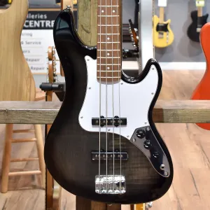 Cort GB24JJ Trans Black Electric Bass Guitar