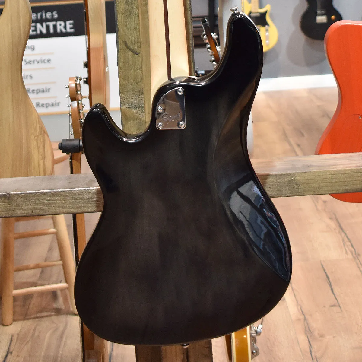 Cort GB24JJ Trans Black Electric Bass Guitar