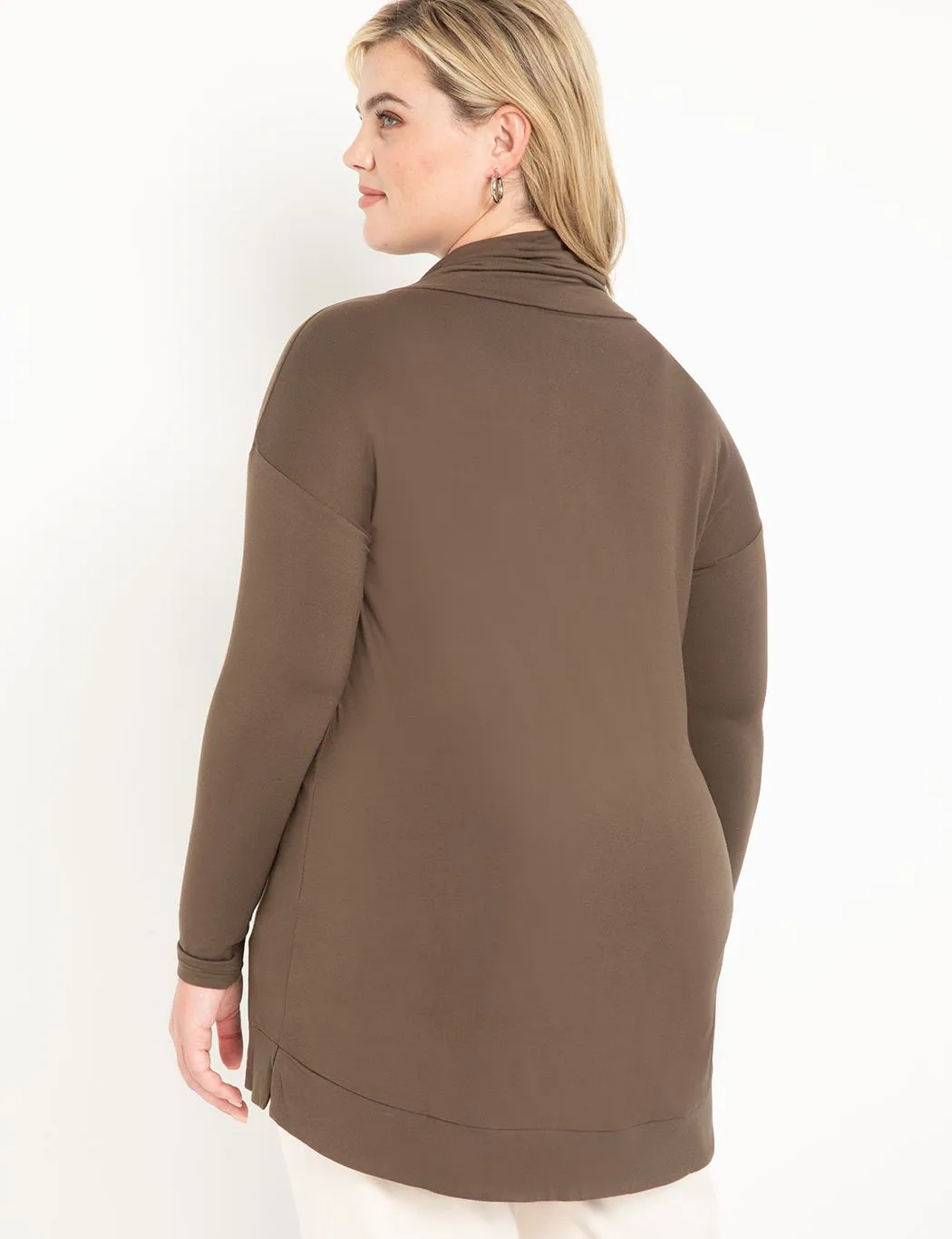 Cowl Neck Tunic in Wren