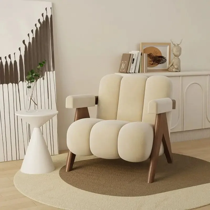 Cream Accent Chair