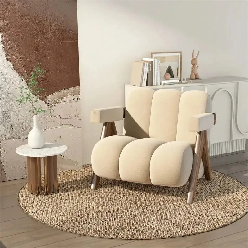 Cream Accent Chair