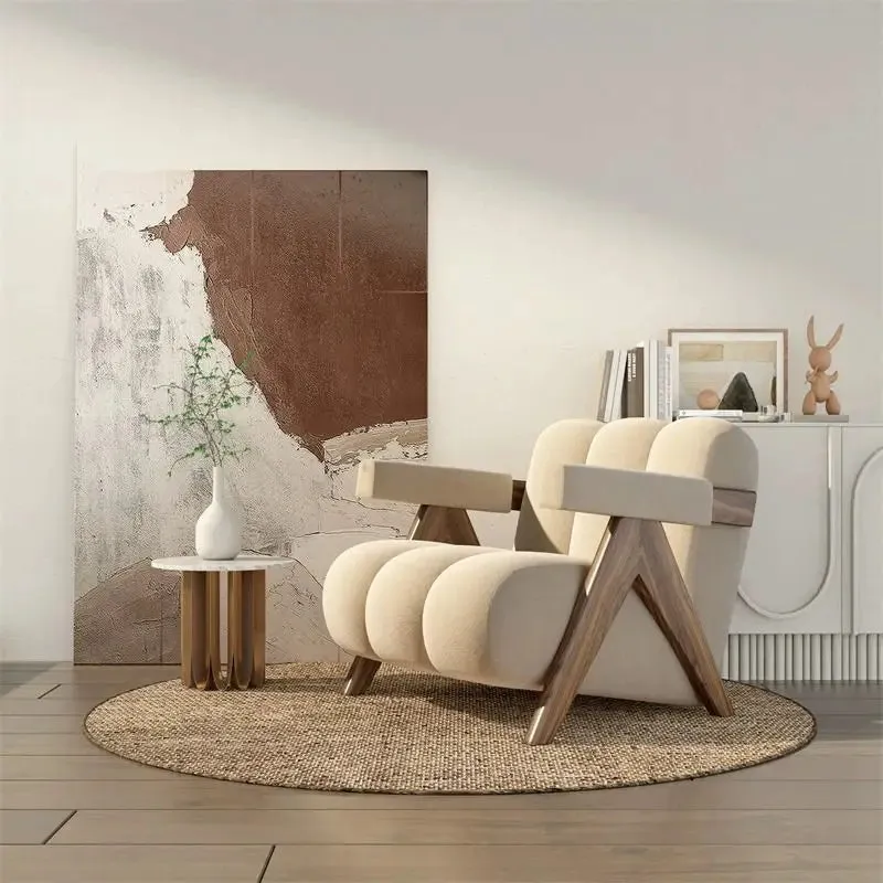 Cream Accent Chair