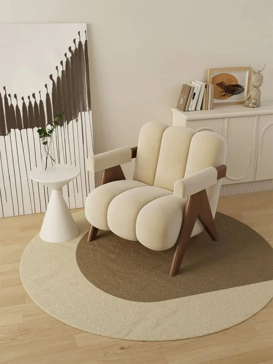 Cream Accent Chair
