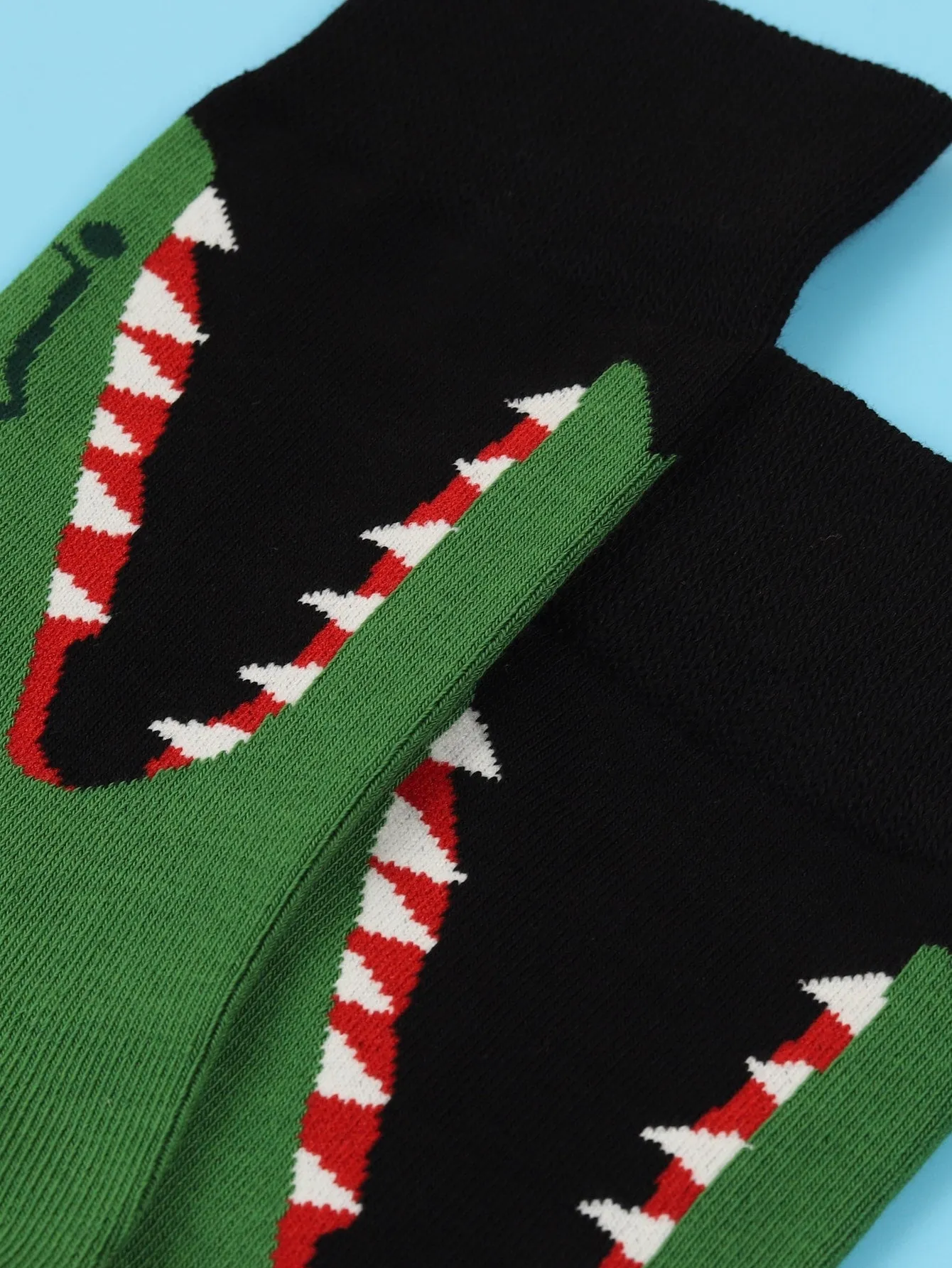 Crocodile Alligator Crew Socks Funny Socks for Men Novelty Socks Funky Socks