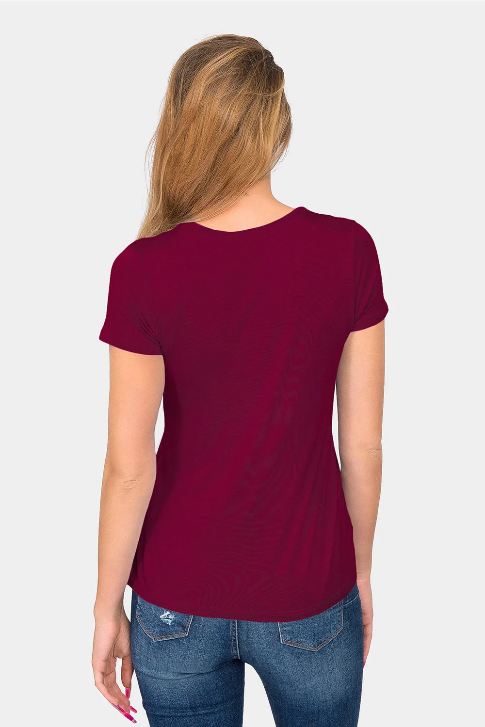 Essential V-Neck Jersey T-Shirt