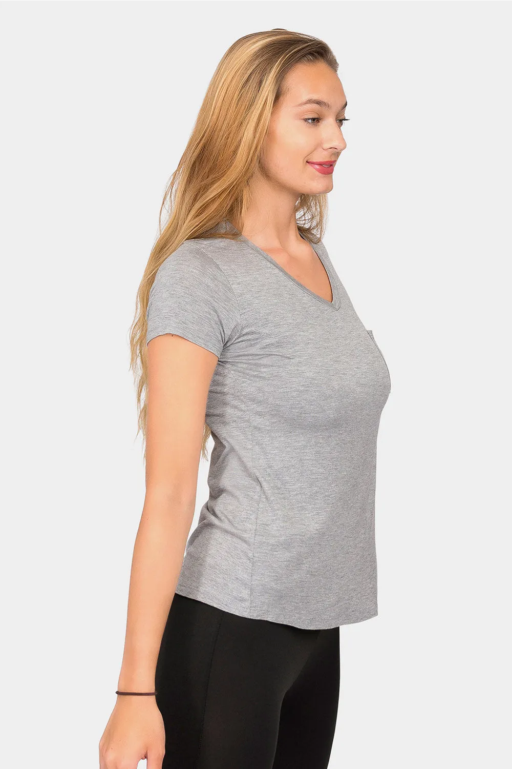 Essential V-Neck Jersey T-Shirt