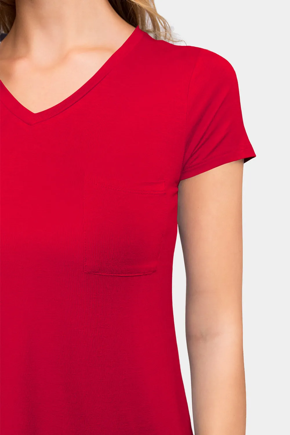 Essential V-Neck Jersey T-Shirt