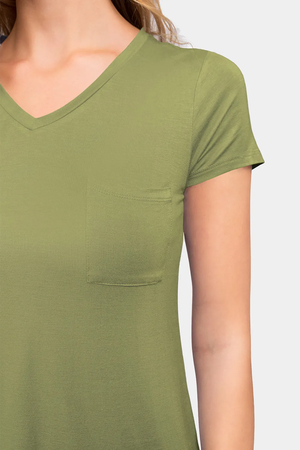 Essential V-Neck Jersey T-Shirt