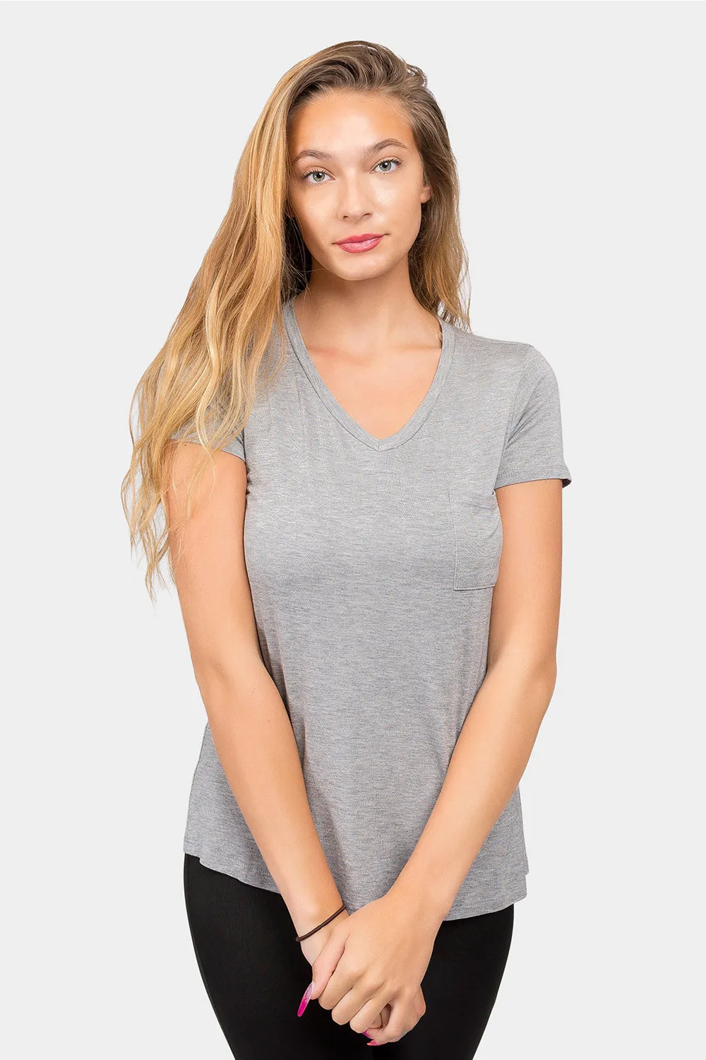 Essential V-Neck Jersey T-Shirt