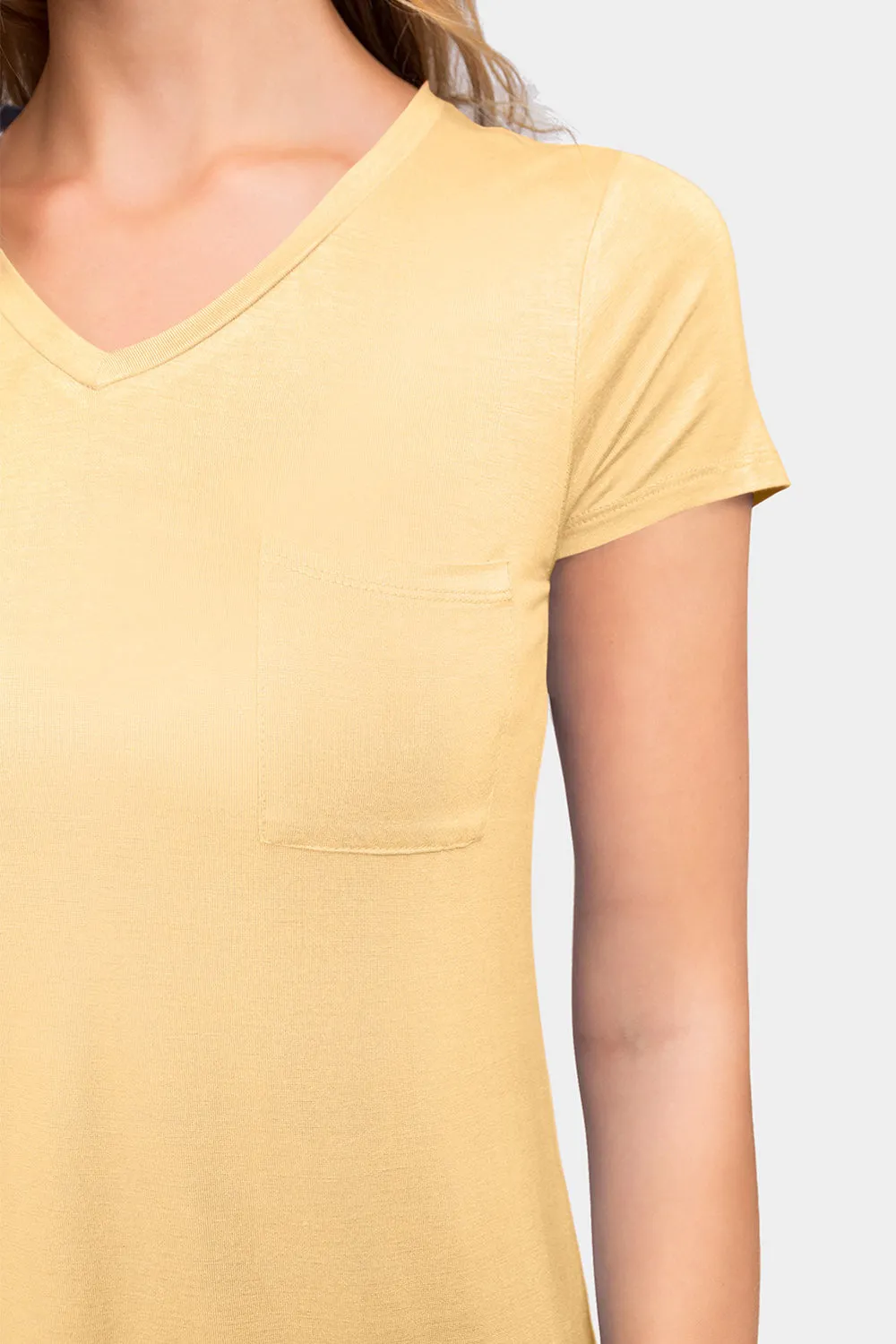 Essential V-Neck Jersey T-Shirt
