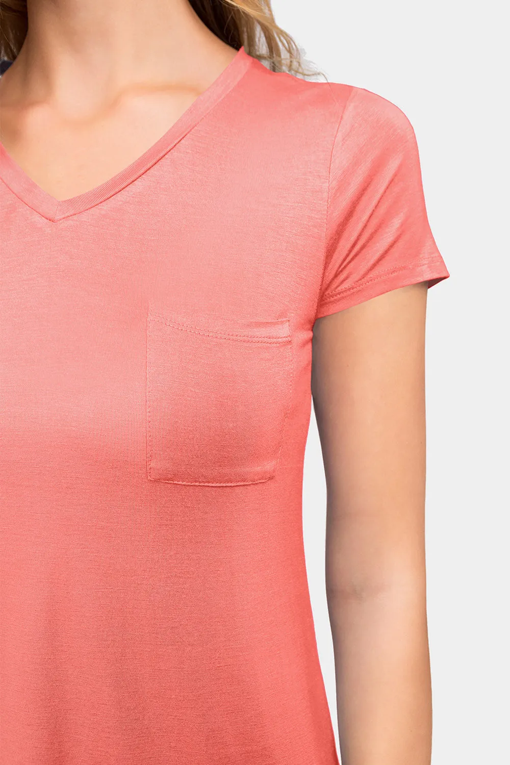 Essential V-Neck Jersey T-Shirt