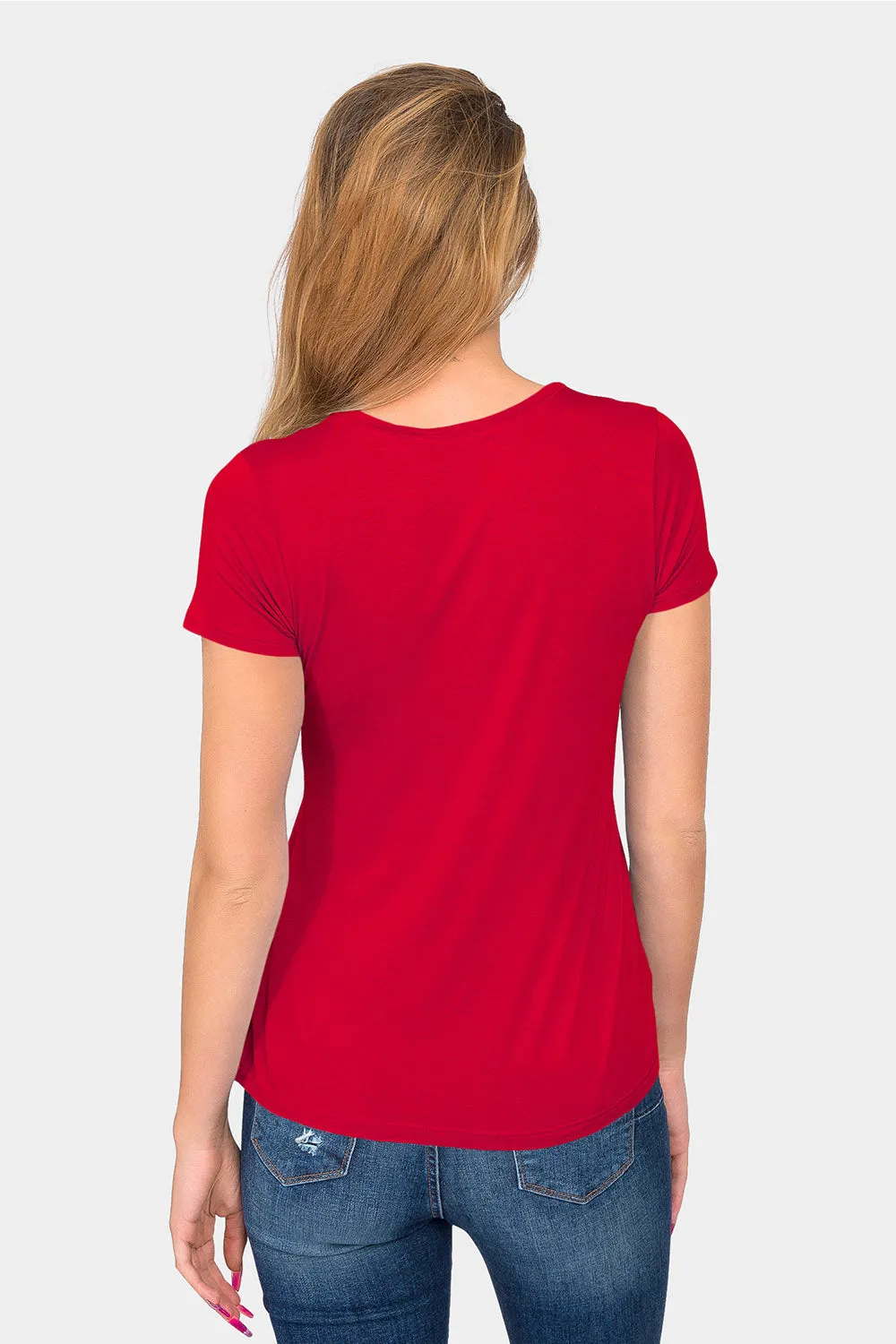 Essential V-Neck Jersey T-Shirt