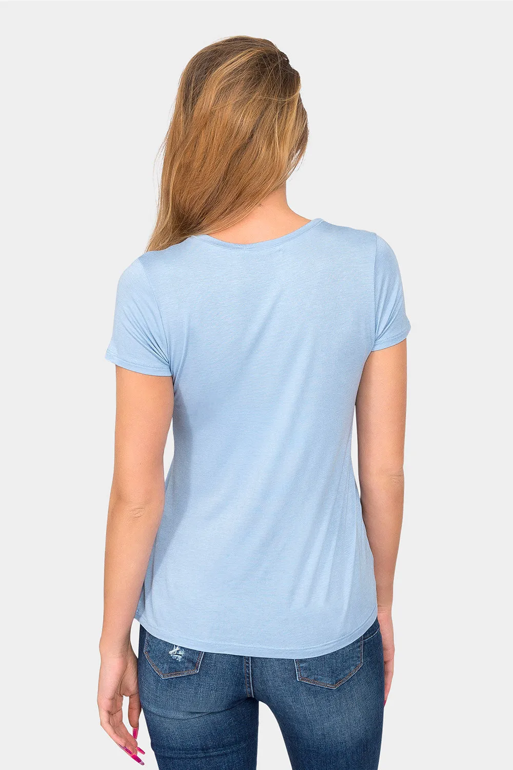 Essential V-Neck Jersey T-Shirt