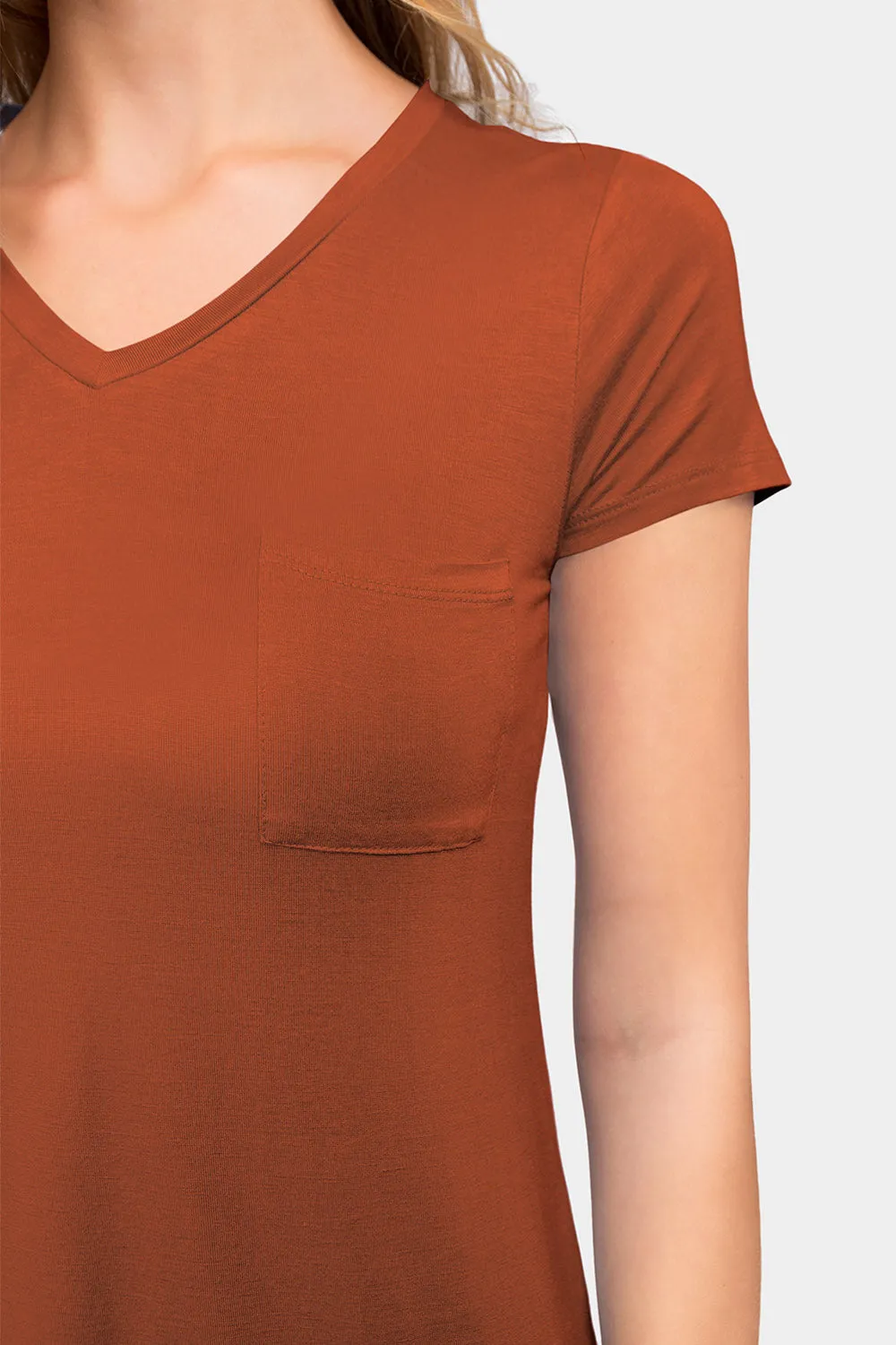 Essential V-Neck Jersey T-Shirt