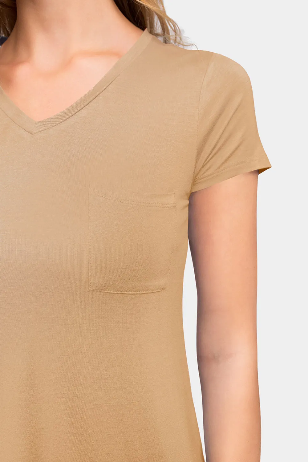 Essential V-Neck Jersey T-Shirt