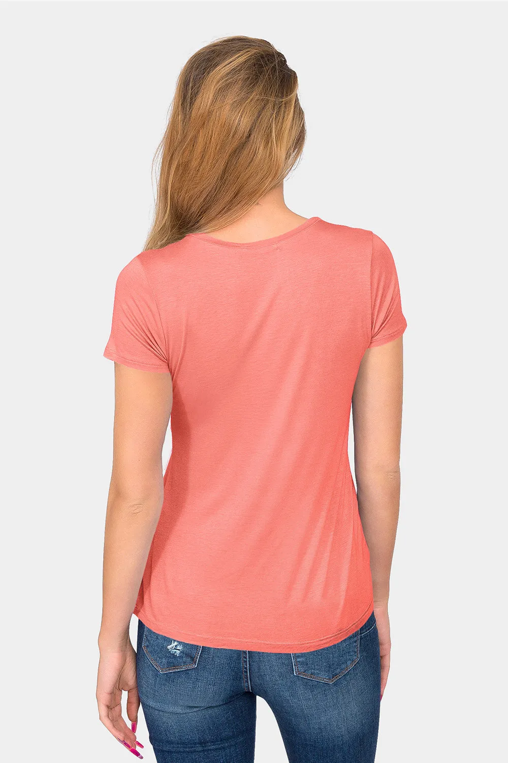 Essential V-Neck Jersey T-Shirt