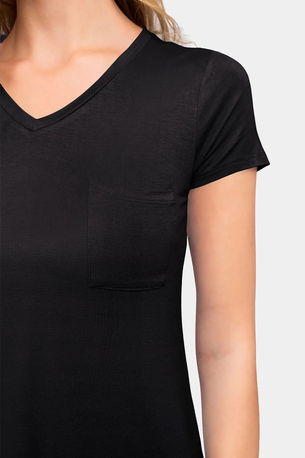 Essential V-Neck Jersey T-Shirt