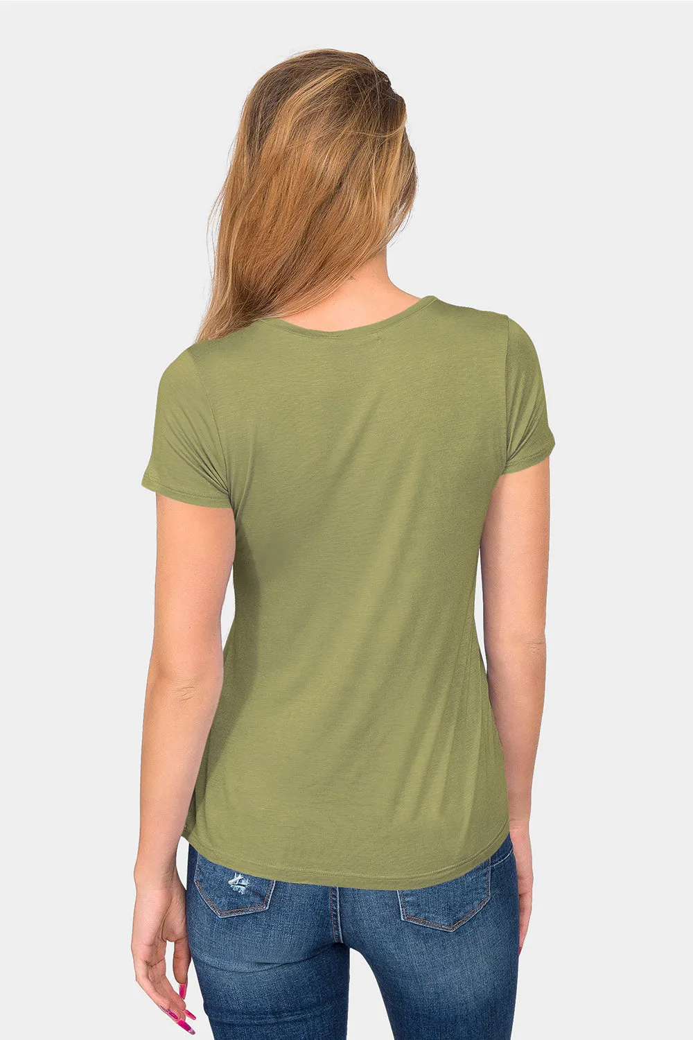 Essential V-Neck Jersey T-Shirt