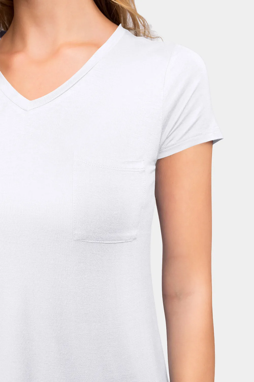 Essential V-Neck Jersey T-Shirt