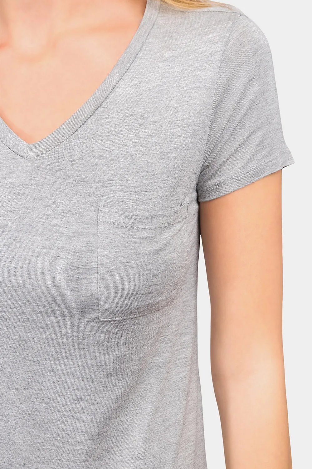 Essential V-Neck Jersey T-Shirt