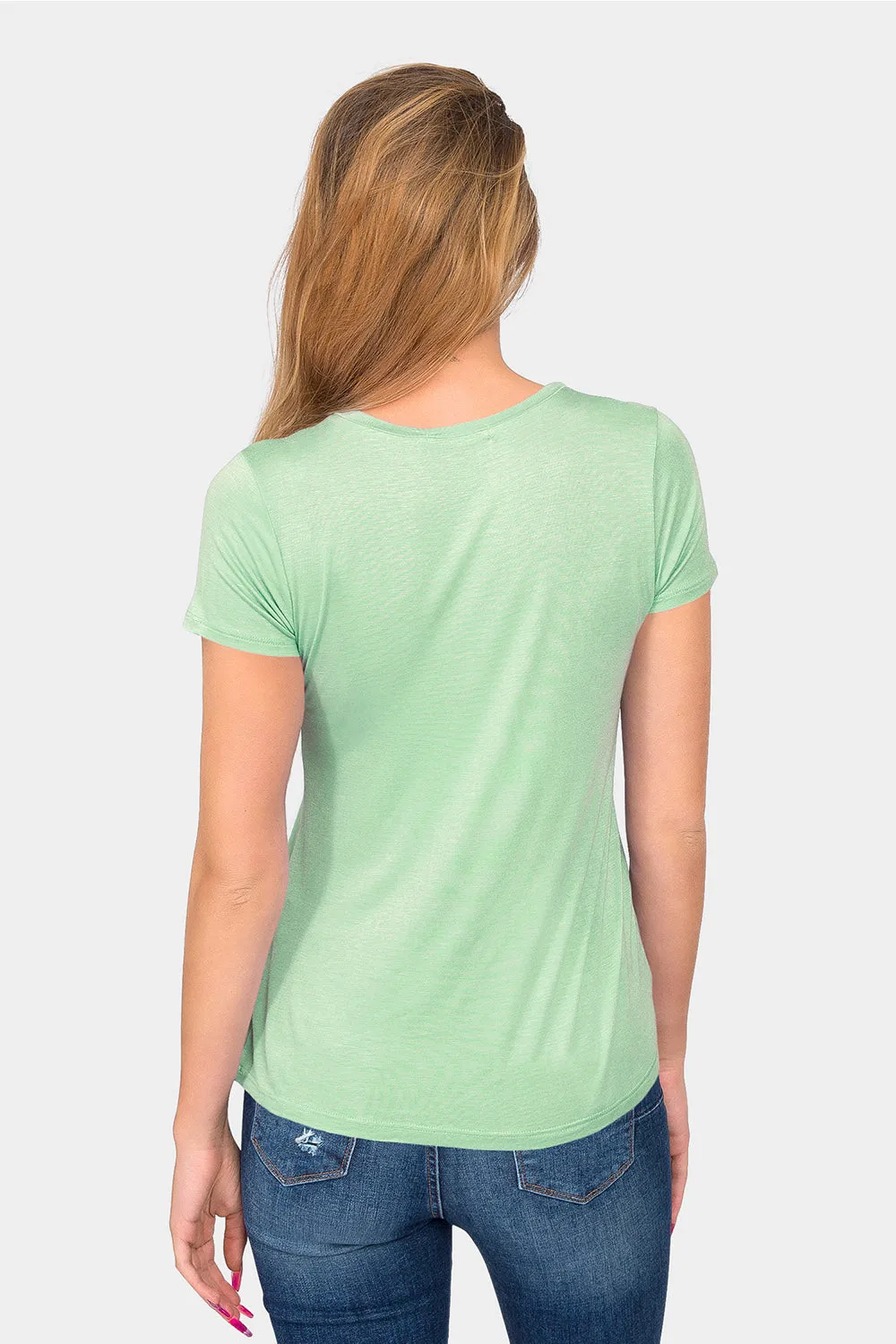 Essential V-Neck Jersey T-Shirt