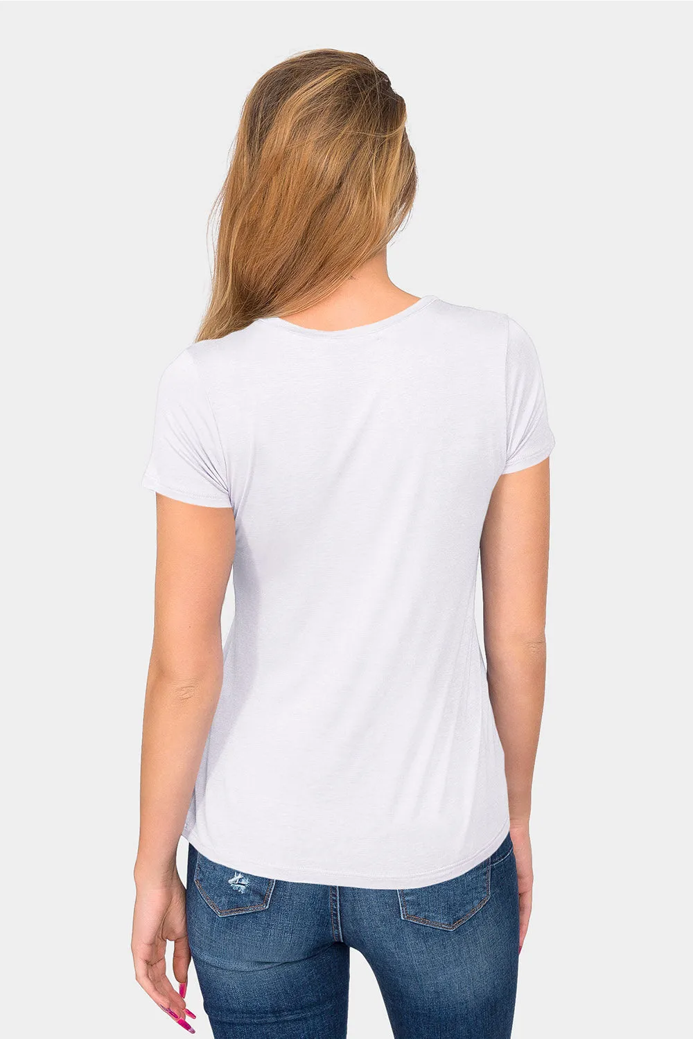 Essential V-Neck Jersey T-Shirt