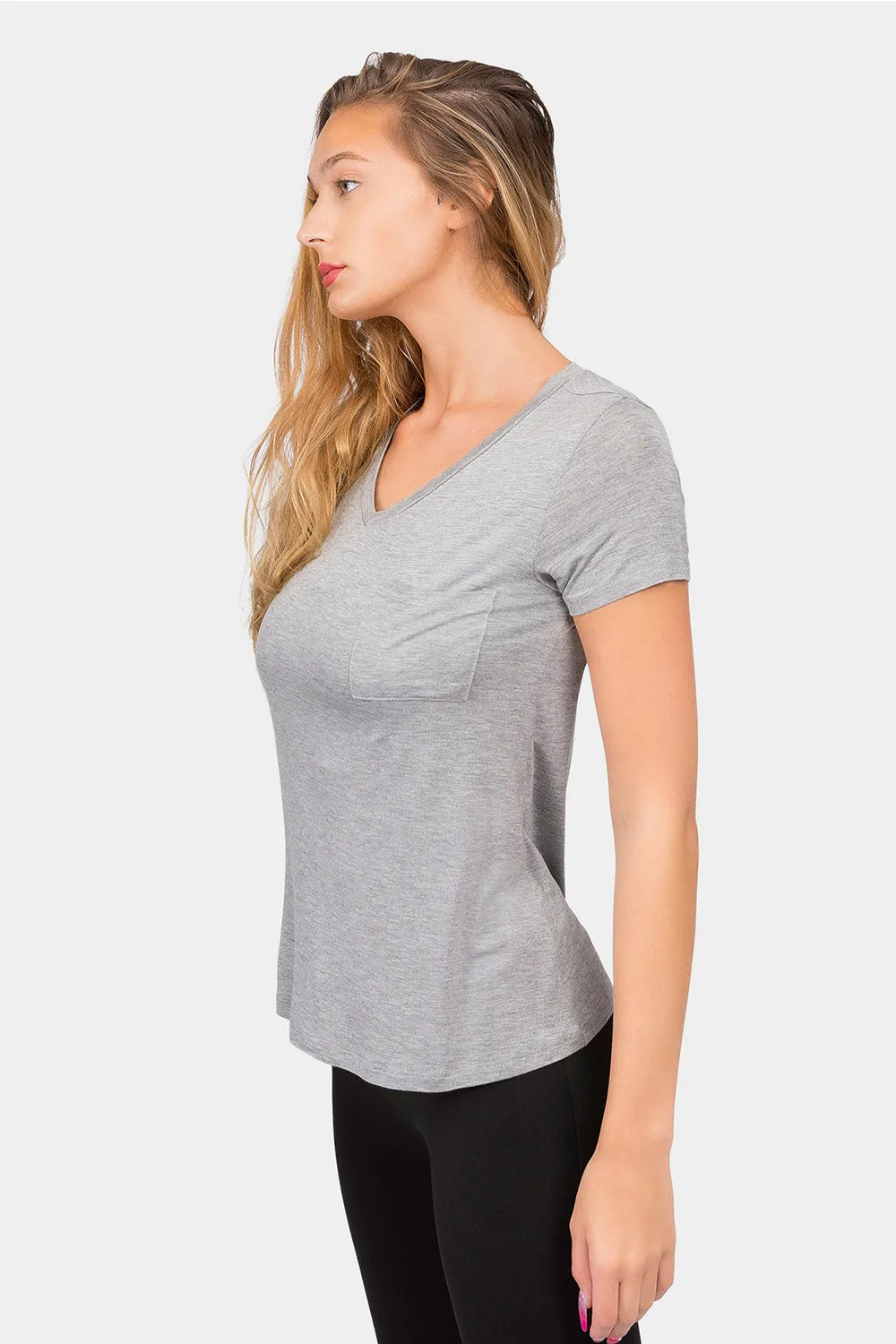 Essential V-Neck Jersey T-Shirt
