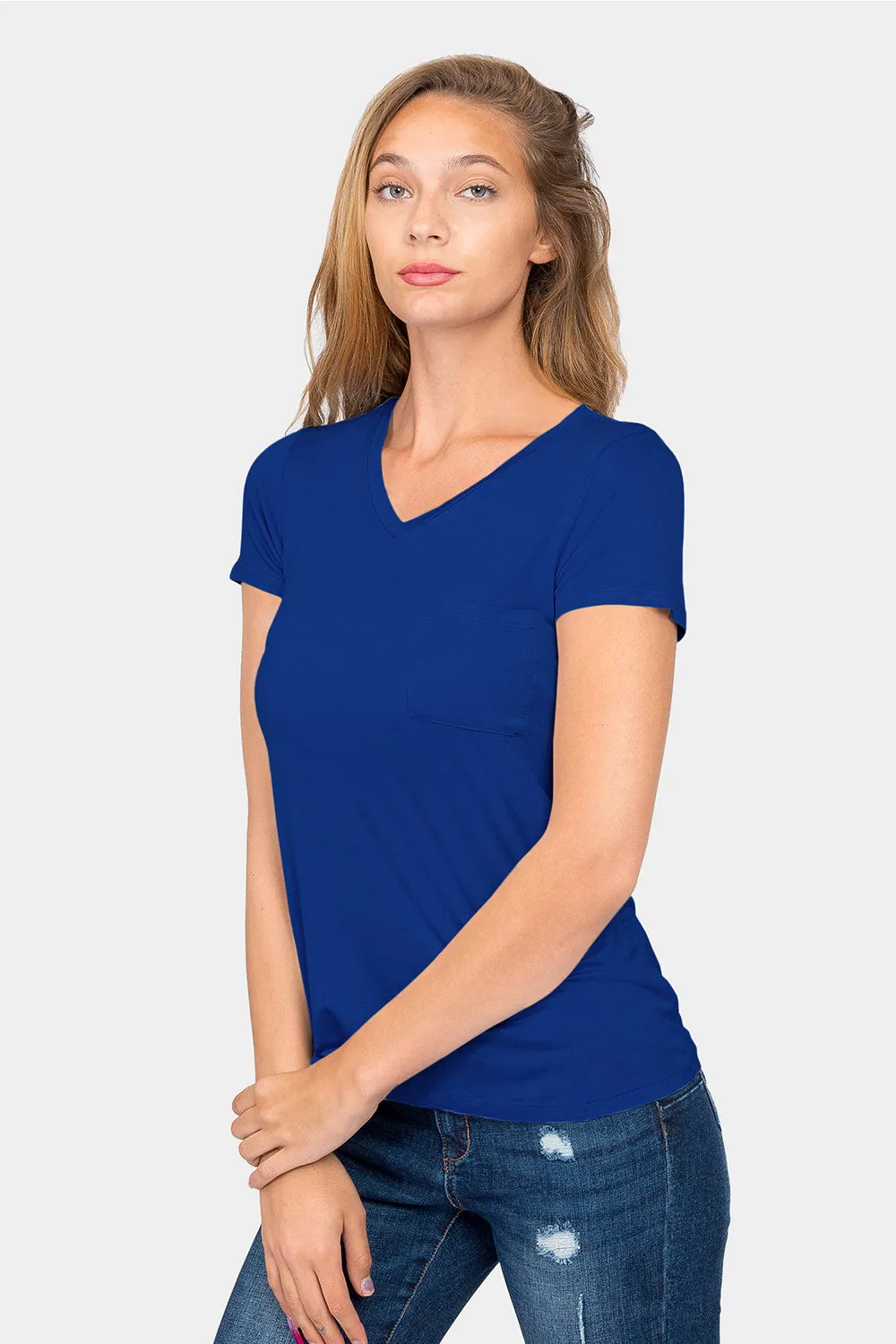 Essential V-Neck Jersey T-Shirt
