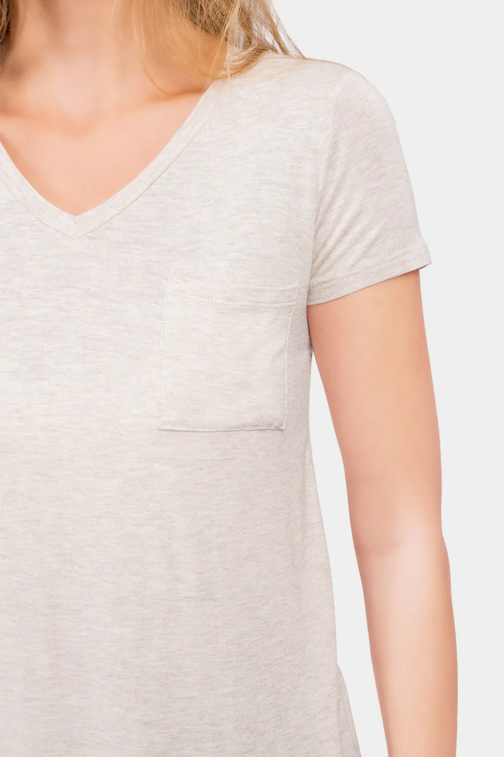 Essential V-Neck Jersey T-Shirt