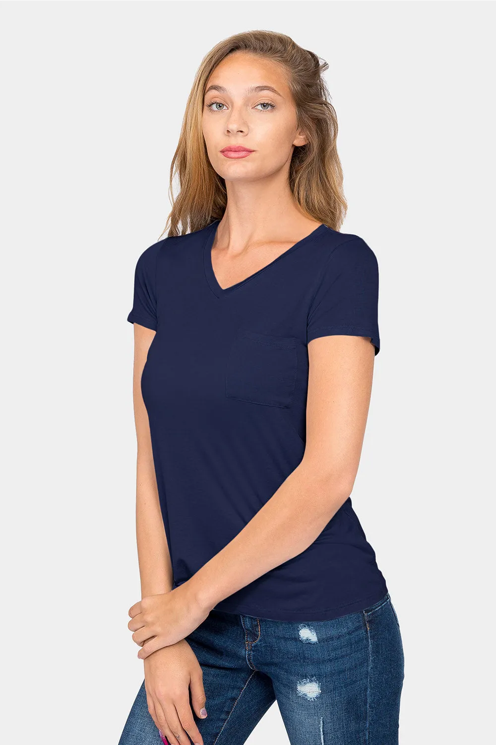 Essential V-Neck Jersey T-Shirt