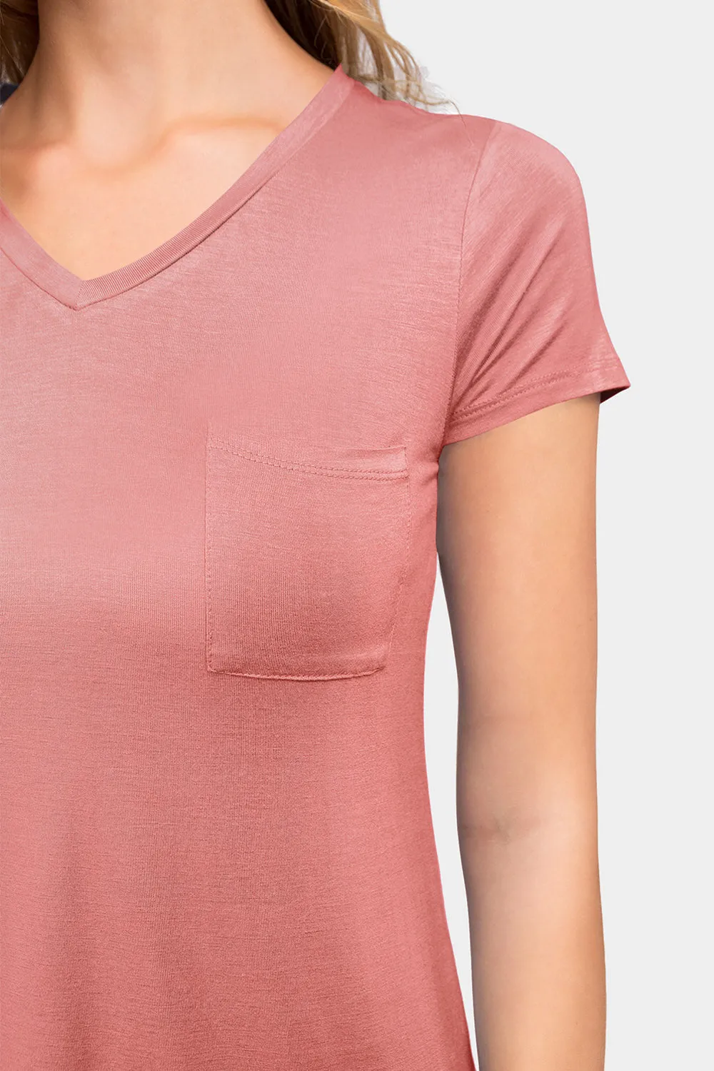 Essential V-Neck Jersey T-Shirt
