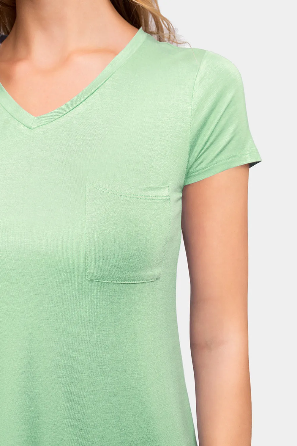 Essential V-Neck Jersey T-Shirt