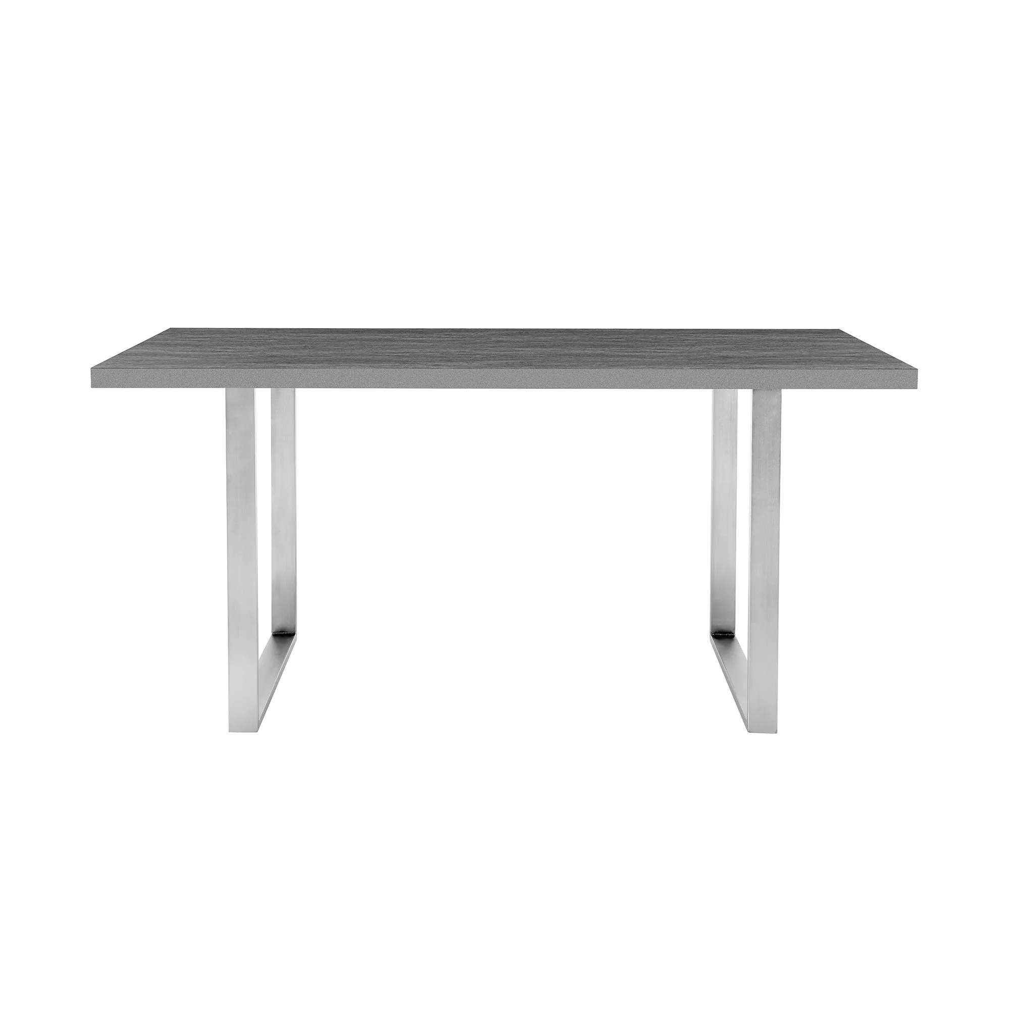 Fenton - Dining Table - Brushed Steel