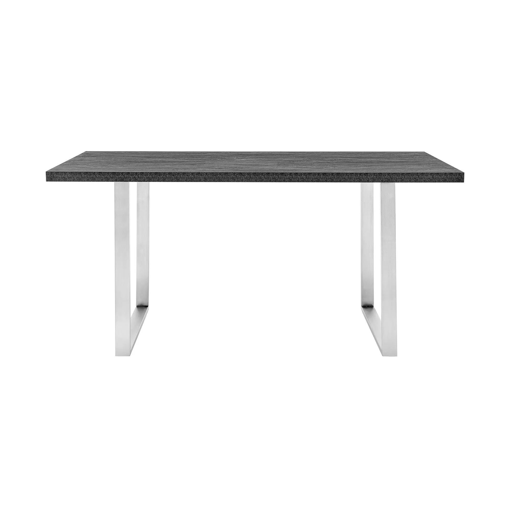 Fenton - Dining Table - Brushed Steel