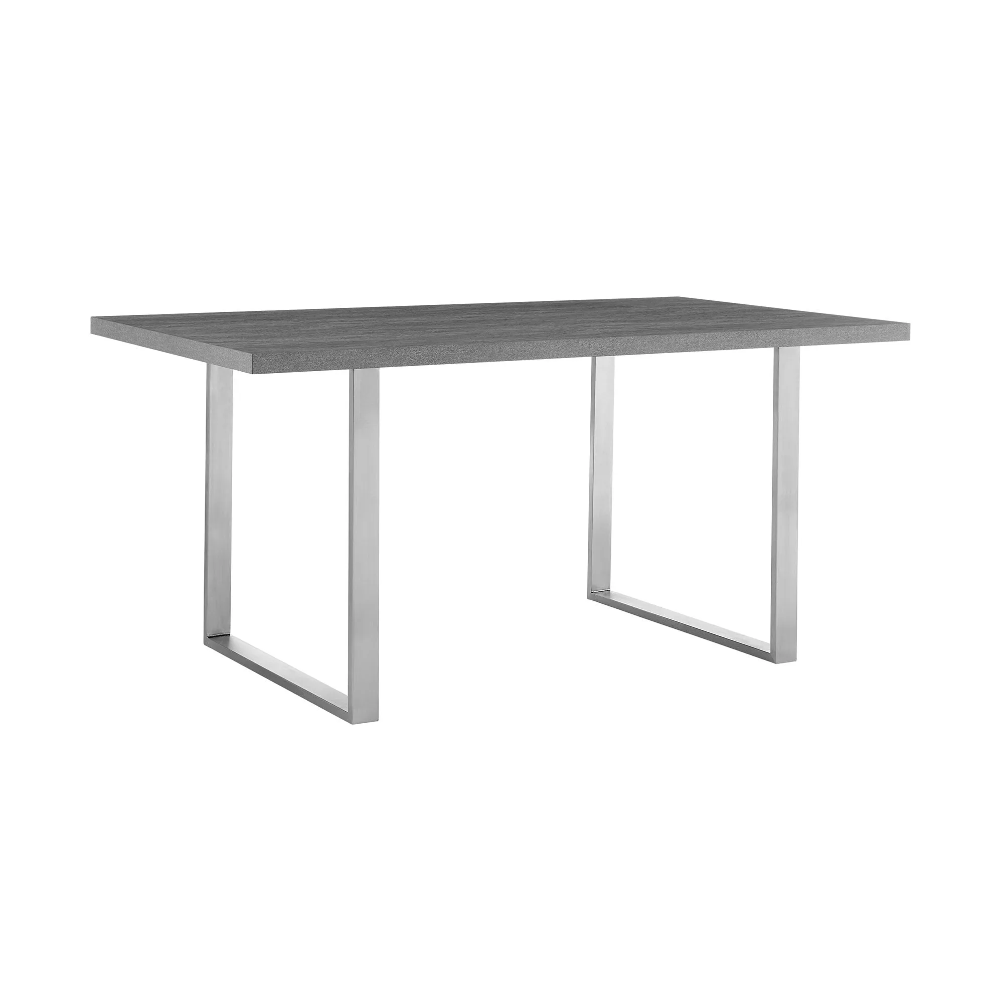 Fenton - Dining Table - Brushed Steel