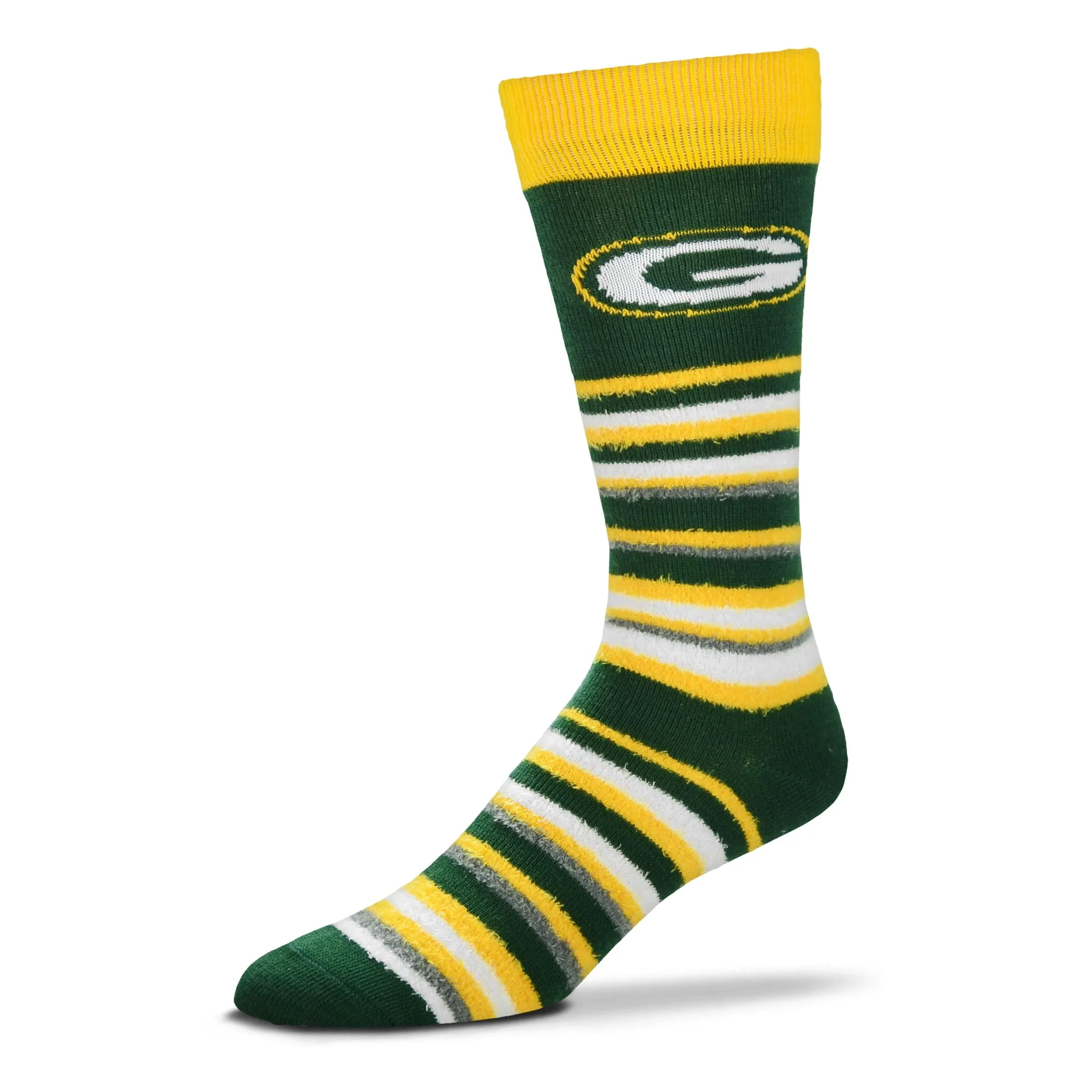 Green Bay Packers Muchas Rayas Women's Tall Sleep Socks