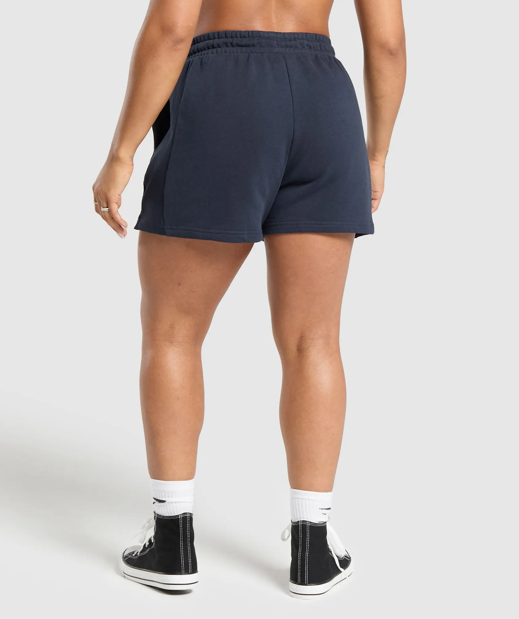 Gymshark Legacy Cotton Shorts - Heavy Blue
