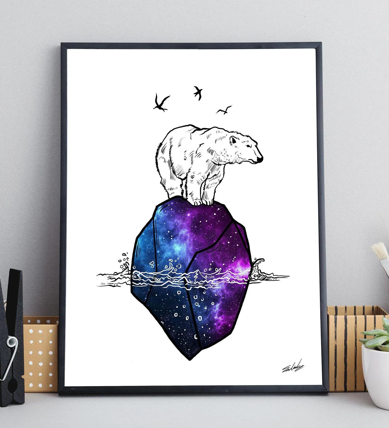 Ice Fine Art Print