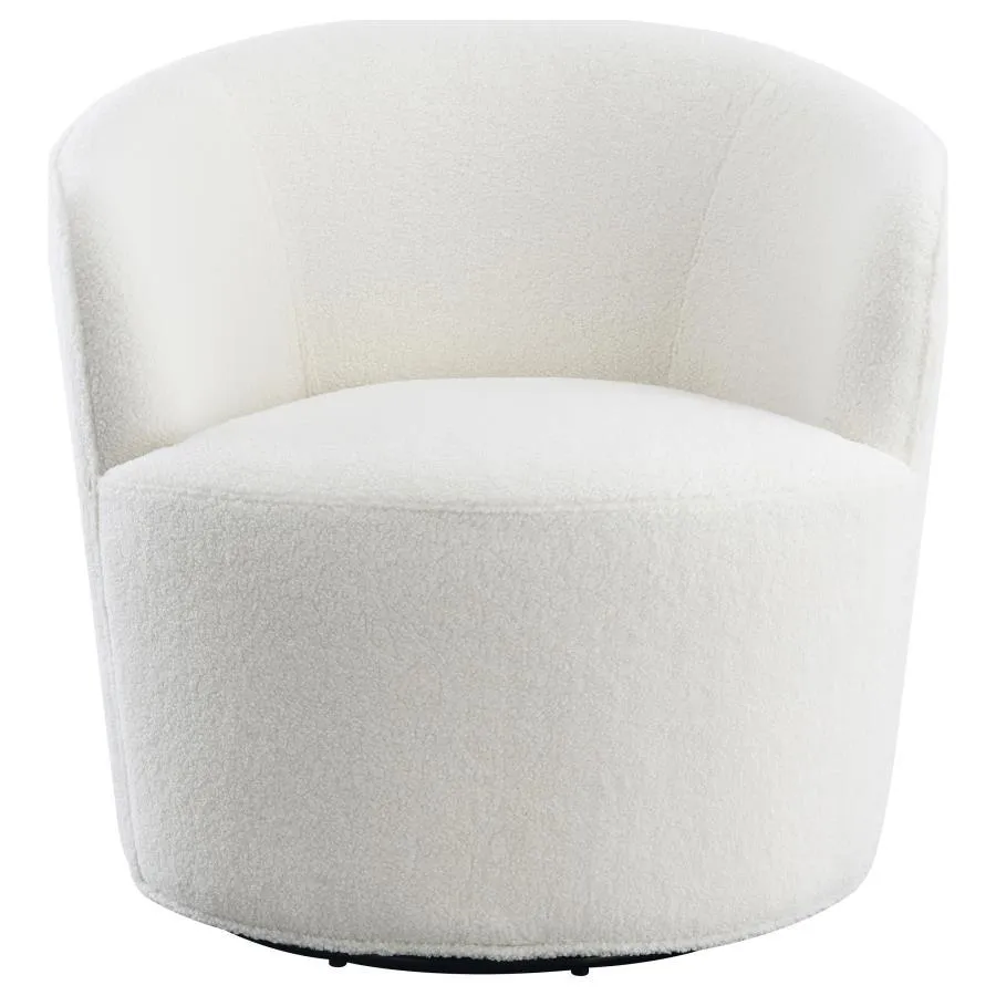 Joyce - Upholstered Barrel Back Swivel Chair
